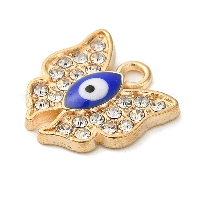 Подвески из сплава эмали и стразов ENAM-U003-02G-03-1