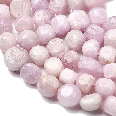 Природные кунцит бисер нитей G-P601-A14-03-1