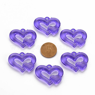 Прозрачные акриловые бусины TACR-S154-57B-936-1