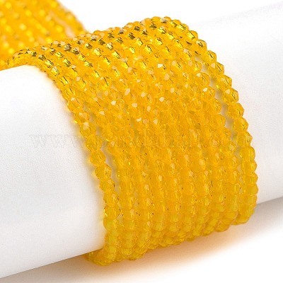 Прозрачные стеклянные бусины GLAA-H021-03-06-1