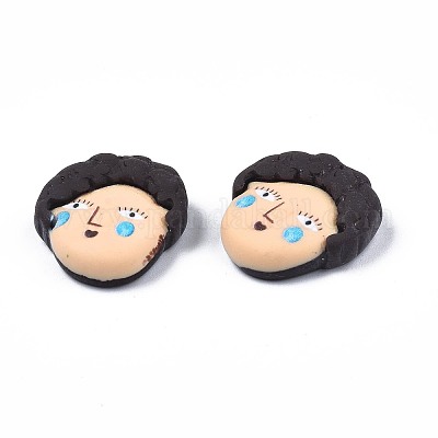 Непрозрачные кабошоны из смолы CRES-N024-52-1