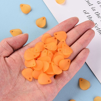 Прозрачные матовые акриловые подвески MACR-S371-09A-724-1