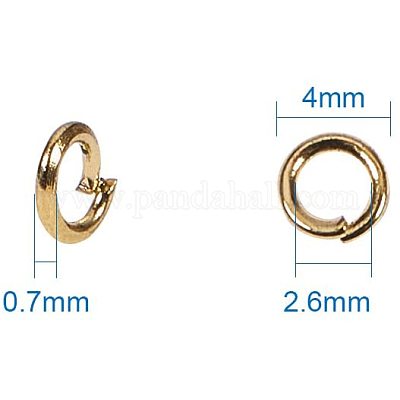 Железные сплит кольца IFIN-PH0001-4mm-12P-1