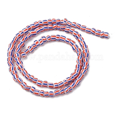 Бусы лэмпворк ручной работы BLOW-K001-01B-13-1