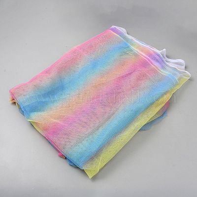 Сетчатая ткань из полиэстера DIY-WH0889-03C-1