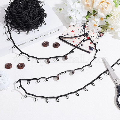 15 ярд эластичных шнуров из чинлона&nbsp;EC-GA0001-03-1