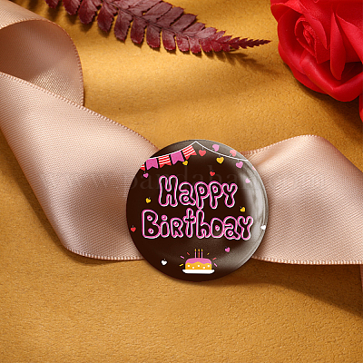 Брошь из белой жести JEWB-WH0012-026-1