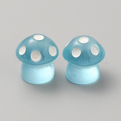 Грибные светящиеся украшения из смолы RESI-SZC0004-13F-1