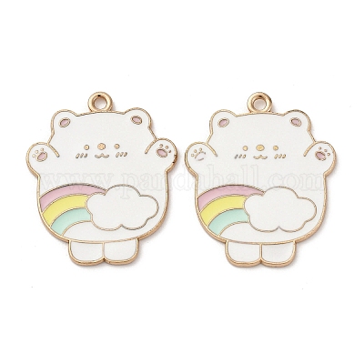 Подвески из эмали и сплава STAS-I354-02KCG-03-1