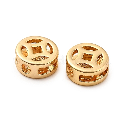 Латунные бусины KK-D407-11G-1