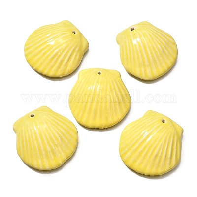 Фарфора ручной работы подвески PORC-O003-01B-06-1