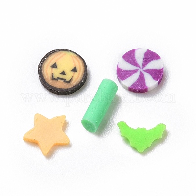 Кабошоны из полимерной глины ручной работы CLAY-A002-10-1