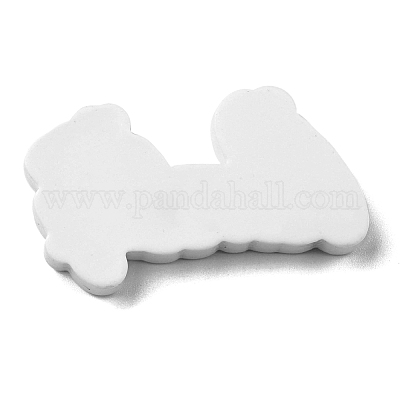 Undurchsichtige Harz-Email-Cabochons&nbsp;RESI-I050-01H-1