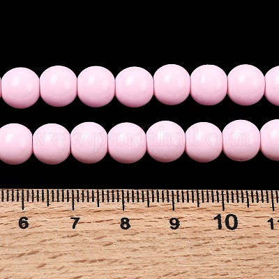 Окрашенные стеклянные бусины &nbsp;DGLA-S071-8mm-B2-1