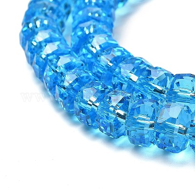 Прозрачные стеклянные бусины&nbsp;EGLA-K071-05H-1