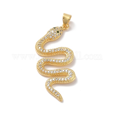 Стойки обшивки латунь микро проложить Циркон подвеску KK-A160-13G-1