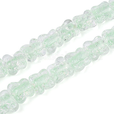 Бусы лэмпворк ручной работы LAMP-N028-03C-1