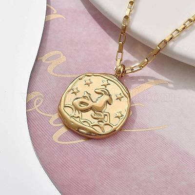 Ожерелья с подвесками в виде созвездий из нержавеющей стали 304 NJEW-K392-01G-10-1