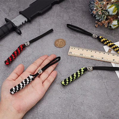 4 шт. 4-цветная полипропиленовая подвеска для парашютного шнура FIND-FG0003-70-1