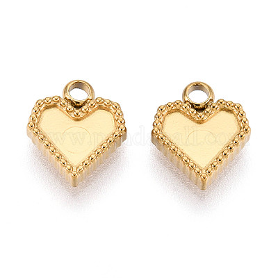 Оправы для подвесок из нержавеющей стали 304 в виде кабошонов STAS-T065-86G-01-1