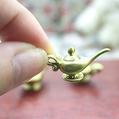 Vintage Miniatur-Teekannen-Ornamente aus Harz&nbsp;BOTT-PW0001-172-1