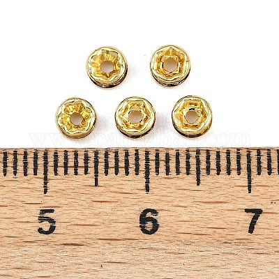 Латунь марки А горный хрусталь Spacer бисер&nbsp;RSB034NF-16G-1