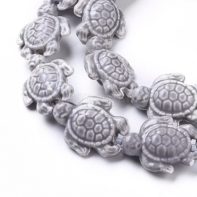 Фарфора ручной работы бисер нитей LAMP-G140-02B-1