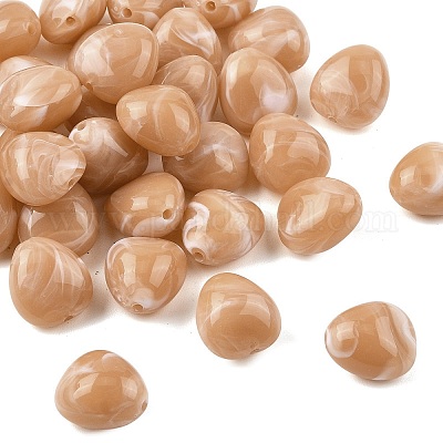 Непрозрачные акриловые бусины&nbsp;OACR-Z036-01B-03-1