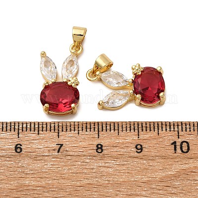 Латунные микро проложить кубического циркония подвески KK-D390-22G-1