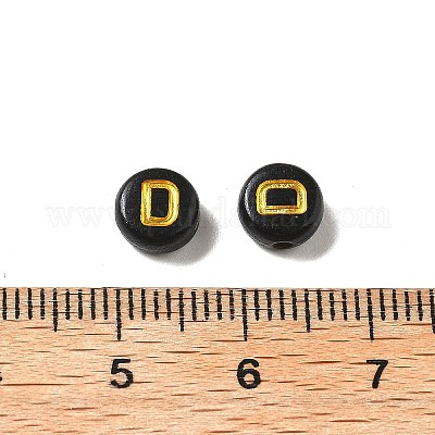 Покрытие непрозрачных акриловых бусин OACR-R005-03D-1