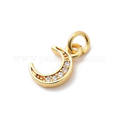 Латунные микро проложить кубического циркония подвески KK-Z135-03G-01-1