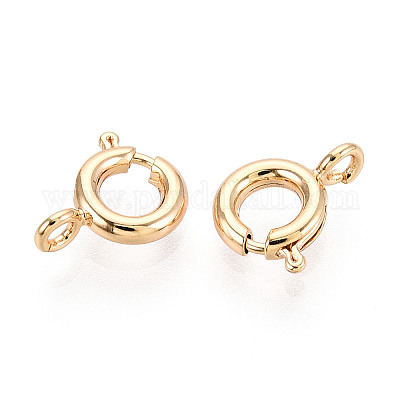 Латунная застежка пружинного кольца KK-Q669-33G-1