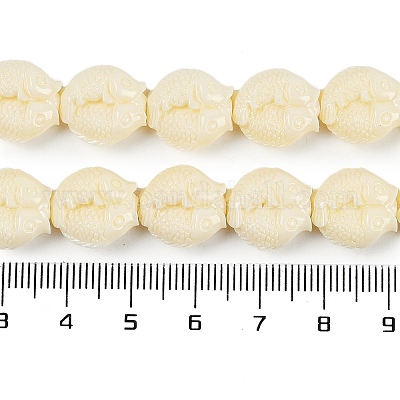 Нити резных бусин из синтетического коралла CORA-C003-13A-1