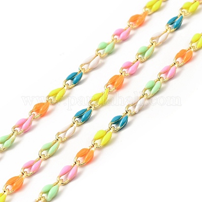 Латунные эмалированные цепочки для бордюров CHC-C003-13G-01-1