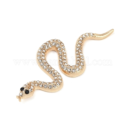 Сплав со стразами ювелирный аксессуар&nbsp;LS-PALLOY-R156-01G-02-1