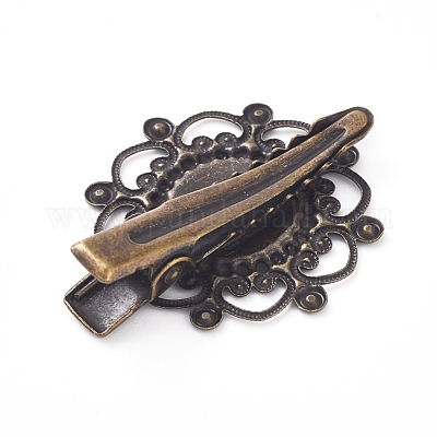 Аксессуары для волос клип фурнитуры железа волос аллигатора IFIN-L035-01AB-NF-1