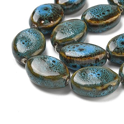 Фарфора ручной работы бисер нитей PORC-B002-08-1