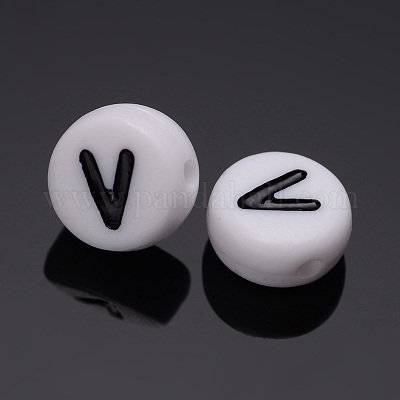 Акриловые бусины PL37C9070-V-1