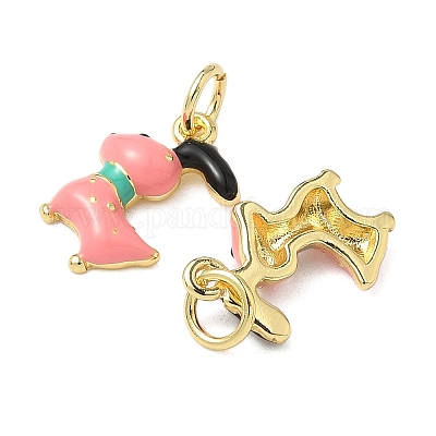 Латунь эмаль подвески KK-K293-46G-1