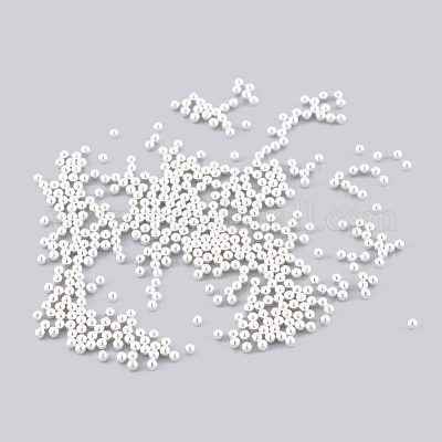 Сплошные круглые бусины из нержавеющей стали STAS-F153-1mm-S-1