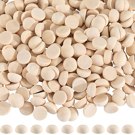 Необработанные кабошоны из натурального дерева WOOD-SP0001-55C-1