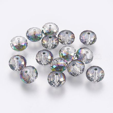 Perles d'imitation cristal autrichien SWAR-F068-8x10mm-31-1
