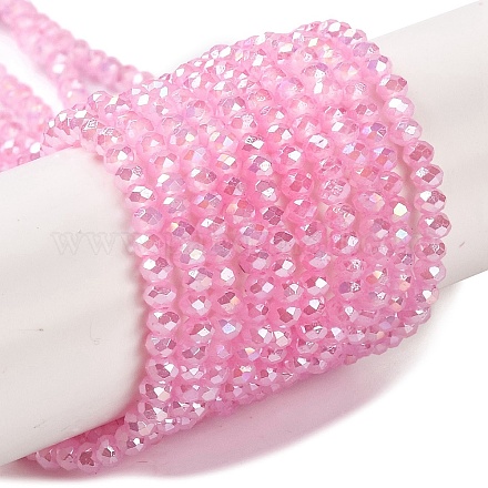 Запекание гальванических нитей стеклянных бусин X-DGLA-A039-J2MM-B18-1