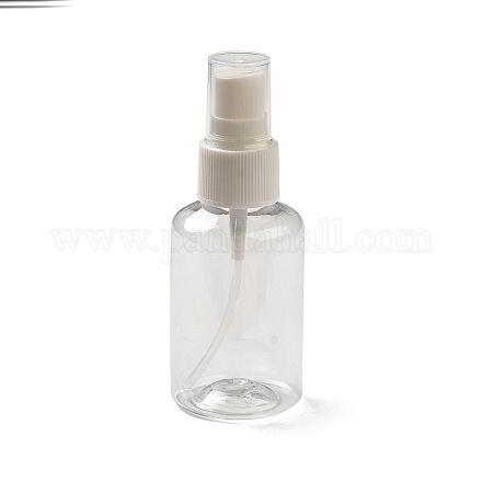 透明な丸い肩のスプレーボトル  ミニスプレー香水ボトル  透明  10.15cm 容量：50ml（1.69液量オンス） MRMJ-WH0036-A01-01-1
