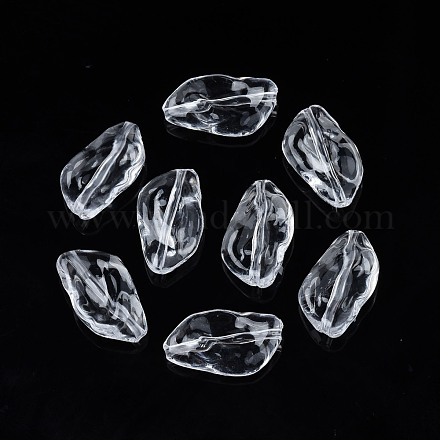 Perles en acrylique transparente TACR-N009-38-1
