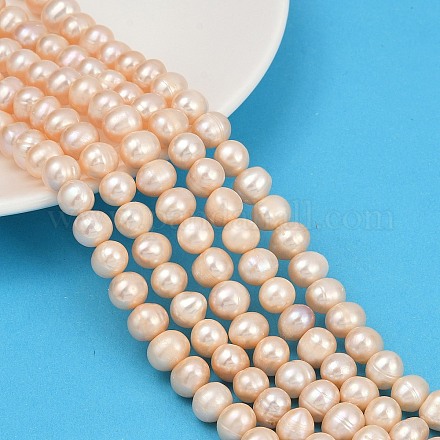 Нити из натурального культивированного пресноводного жемчуга PEAR-I007-07Z-05B-1