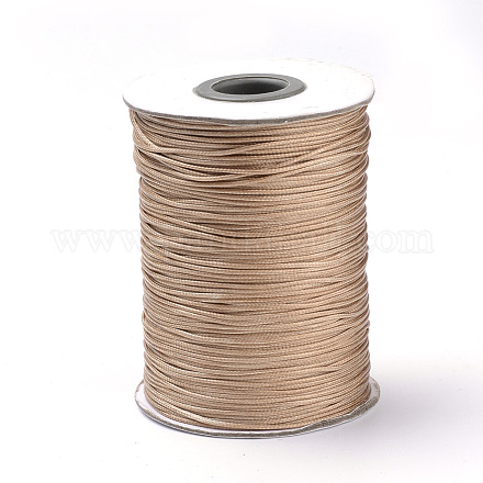 Cordes en polyester ciré coréen tressé YC-T002-0.8mm-141-1