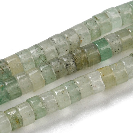 Natürlichen grünen Aventurin Perlen Stränge G-C084-D07-01-1