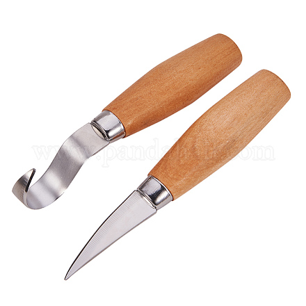 Stainless Steel Woodcarving Cutter PH-TOOL-WH0045-02-1