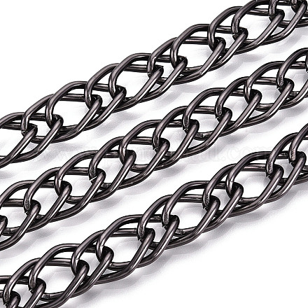 Алюминиевые двухцветные ромбовидные цепи CHA-N004-05B-1